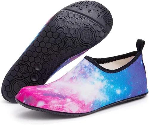 Vista 3 de Zapatos de agua descalzos de secado rápido Aqua Yoga Calcetines para hacer ejercicio al aire libre playa surf natación deporte mujeres hombres