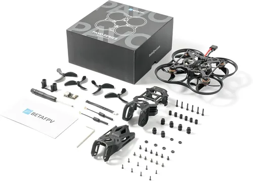 Vista 7 de BETAFPV Pavo Pico II - Cuadricóptero sin escobillas, ultraligero 2S Cinewhoop con soporte HD VTX II para O4/O4 Pro VTX, F4 2S 20A AIO FC, motor 1102