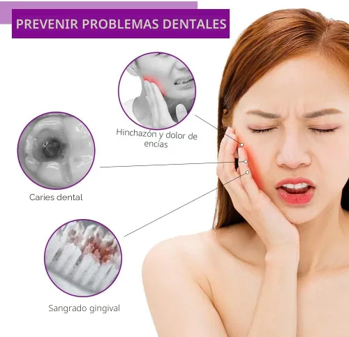 Vista 3 de Tabletas reveladoras de placa dental para niños y adultos – Mostrar placa cambiando de color – Ayuda a enseñar hábitos de cepillado para dientes