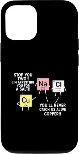 Vista 11 de Carcasa gráfica para iPhone 12 mini Chemistry Lover A Salt Science Teacher Student