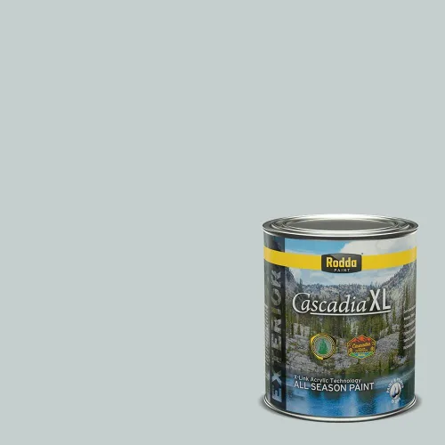 Vista 24 de Rodda Paint CASCADIA XL - Pintura satinada e imprimación para exteriores en uno, cuarto de galón, pastel en polvo