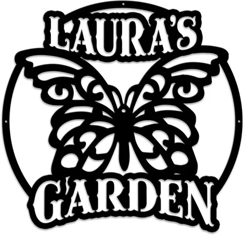 Vista 13 de MeMate Letrero de jardín para personalizar, letrero de granja de abejas, letrero de metal con nombre personalizado para amantes de las abejas