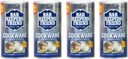 Vista 4 de Bar Keeper's Friend LIMPIADOR/PULIDOR DE UTENSILIOS DE COCINA Lata de 12 oz (Paquete de 2)