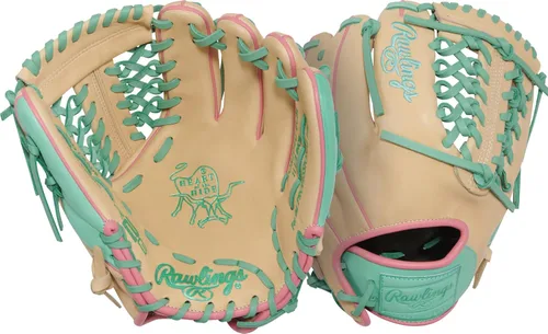 Vista 69 de Guantes de béisbol Heart of the Hide 2026 Top Grade US Steerhide Negro/Menta Pro H Web