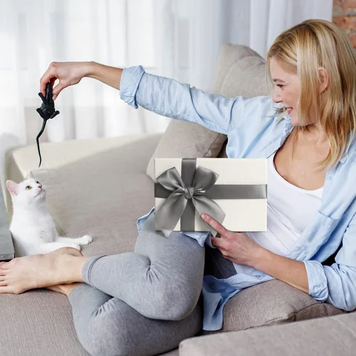 Vista 7 de UAREHIBY Regalos para Mamá de Gatos para Mujeres, Vaso Térmico para Vino de 20 OZ Regalo para Amantes de los Gatos, Regalo de Loca de los Gatos