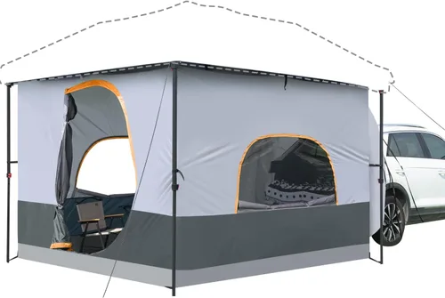 Vista 11 de UNP Cube Tent for Camping, 10x10 Pop Up Canopy Attachment