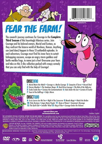 Vista 3 de Cartoon Network Hall of Fame Courage the Cowardly Dog Season Three