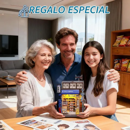 Vista 5 de Fsolis Japanese Book Nook Kit for Adults, Beika-cho Convenience Store Tienda de conveniencia Beika-cho