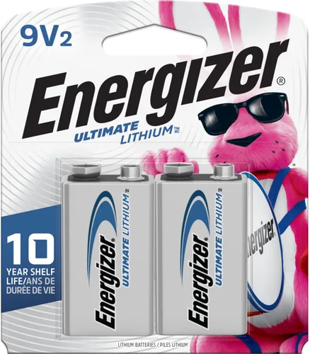Vista 8 de Energizer Ultimate Lithium 9V Baterías (Paquete de 2), Baterías de litio de 9 V