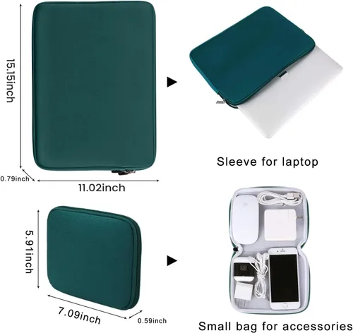 Vista 5 de iCasso Funda para MacBook Air de 15 pulgadas 2025 2024 2023 versión A3241 M4 A3114 M3 A2941 M2 Chip, carcasa rígida, funda, protector de pantalla