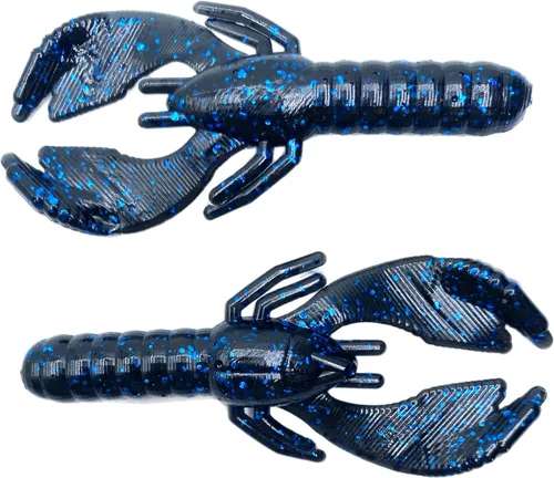 Vista 30 de Phat Pak Baits - Beasty Bug Jr Ned Rig Craw Finesse Bass Señuelo de pesca de plástico suave 20ct 2.8" Bicho Bama