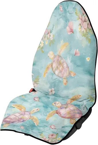 Vista 16 de Fundas de Asiento de Coche con Diseño de Sudadera de Girasol y Bandera Estadounidense para Coche, Camión, SUVs, Protector de Asiento Impermeable