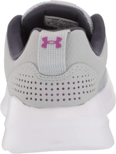 Vista 3 de Under Armour Tenis esenciales para mujer, Onyx White Onyx White Metallic Gold Luster 102