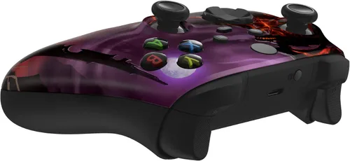 Vista 8 de eXtremeRate Dragon King - Carcasa para controlador Xbox Series X y S modelo 1914, placa frontal de repuesto personalizada para controlador Xbox Core