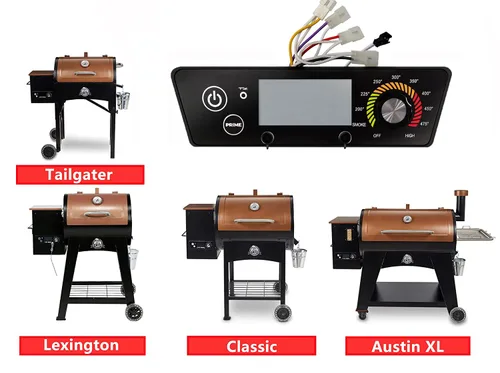Vista 5 de Bbqzone Placa de control de termostato digital para Pit Boss Wood Pellet Grill Tailgater P7-340/Lexington P7-540/Classic P7-700/Austin XL