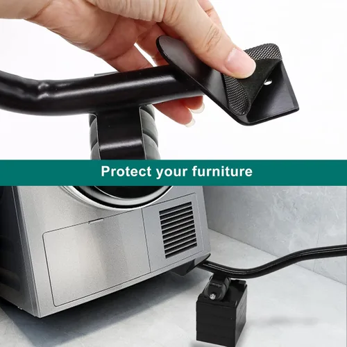 Vista 7 de Herramienta de Elevación de Muebles, Juego de Herramientas para Mover Electrodomésticos de 21" con Almohadillas Protectoras Deslizantes y Ruedas