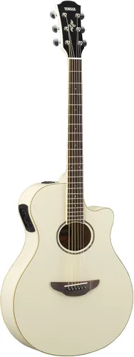Vista 6 de [Usado] Yamaha APX600 BL - Guitarra acústica-eléctrica de cuerpo delgado, color negro