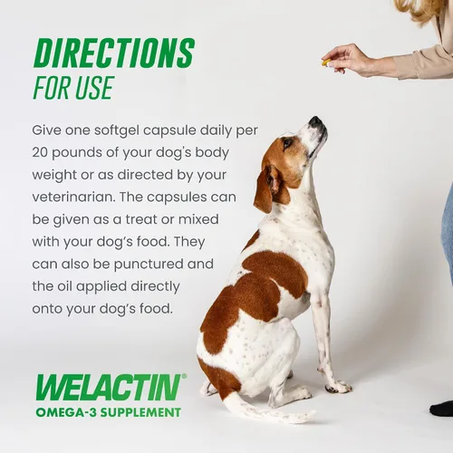 Vista 9 de Nutramax Welactin Canine Softgel Cápsulas