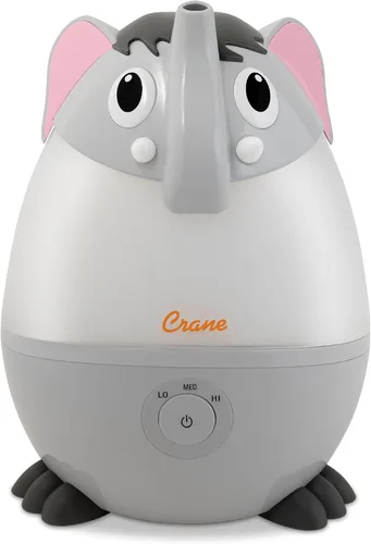 Vista 2 de Crane Adorables - Mini humidificadores ultrasónicos para dormitorio y guardería, humidificador de aire de niebla fría de 5 galones para habitación