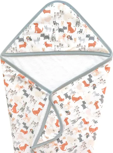 Vista 47 de Copper Pearl Toallas de baño con capucha, toallas de baño de tela de rizo de primera calidad con capucha, bolsillos y diseños geniales, ideales