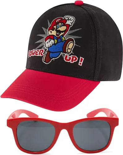 Vista 12 de Nintendo Boys' Nintendo Boys' Baseball Cap Pop 3d negro
