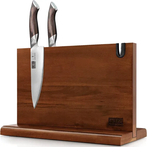 Vista 7 de Cuchillo de chef de Damasco de 8 pulgadas, cuchillo de cocina profesional de 67 capas VG-10 Super Steel