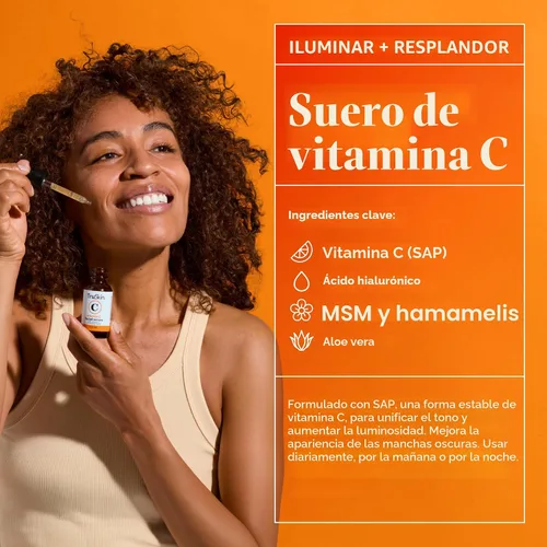 Vista 7 de TruSkin Naturals Suero facial Duo - Suero de retinol para la cara y suero de vitamina C antienvejecimiento para el cuidado de la piel para mujeres