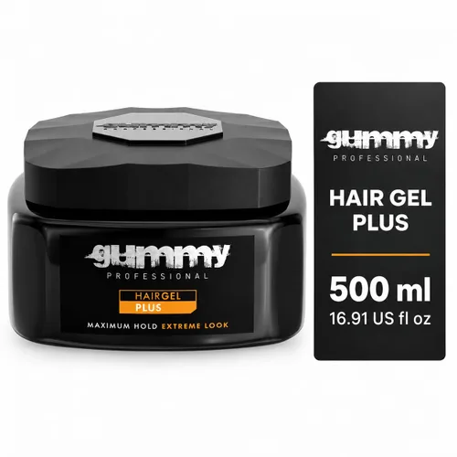 Vista 19 de Gel de cera de gel para peinar el cabello, fijación extremadamente fuerte Negro