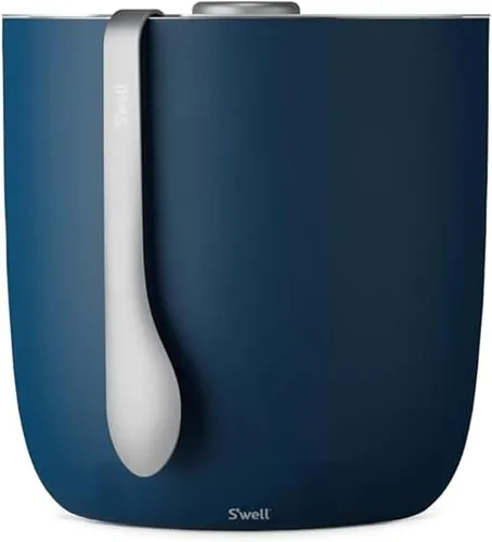 Vista 8 de S'well Cubo de hielo con pinzas, 68oz, ónix