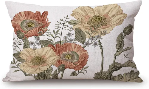 Vista 21 de Solekla Fundas de Cojines Decorativos de Granja para Exteriores para Sofá Cama Patrón de Perro Dachshund Weiner Funda de Almohada de Decoración
