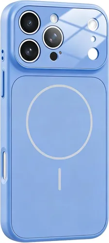 Vista 10 de Funda de Serie Magnética Diseñada para iPhone 13, [Compatible con MagSafe][Protección de Lente de Cámara de Vidrio Templado], Cubierta Protectora