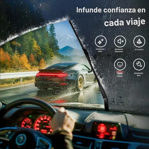 Vista 2 de BERG REGEN Escobilla de limpiaparabrisas trasera de 8 pulgadas (8-A) de repuesto para Toyota Prius C 2019 2018 2017 2016 2015 2014 2013 2012 /Lexus