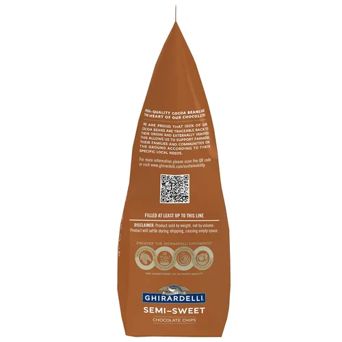 Vista 7 de Ghirardelli Chocolate Company - Chips semidulces 1000 por libra, bolsa de 5 libras (paquete de 1)