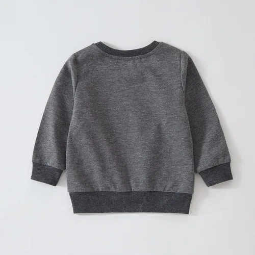 Vista 2 de PATPAT Sudadera de manga larga con cuello redondo para bebé niño