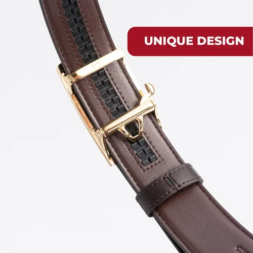 Vista 2 de SHINKO 100% Italian Leather Belt for Men, Fashion Mens Dress Belt for Any Occasion and Outfit