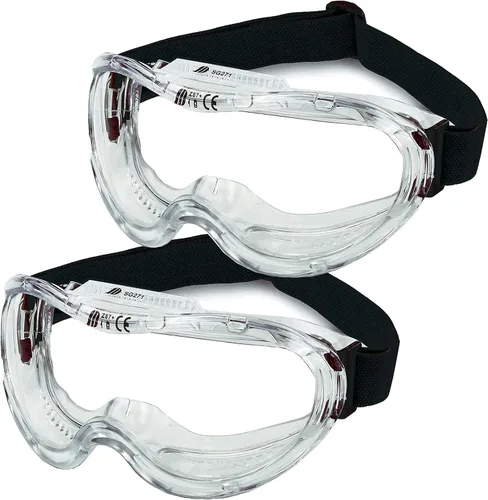 Vista 6 de NEIKO Pro Clear Protective Lab Safety Goggles