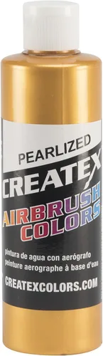 Vista 8 de Createx Pintura de colores para aerógrafo, 8 onzas, azul eléctrico iridiscente