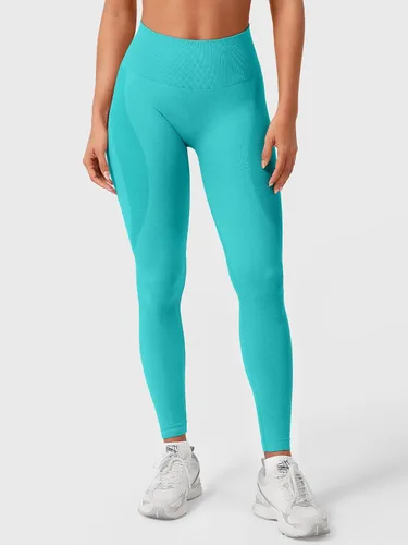Vista 158 de HIGORUN - Leggings sin costuras para mujer, moldeadores, con diseño gráfico de sonrisas, de cintura alta, para el gimnasio, yoga o hacer ejercicio