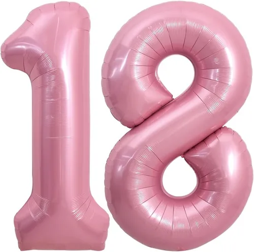 Vista 200 de Toniful - Globos de helio grandes de números del 0 al 9 de 40 pulgadas, color negro, globos digitales de número 0, globos de papel de aluminio