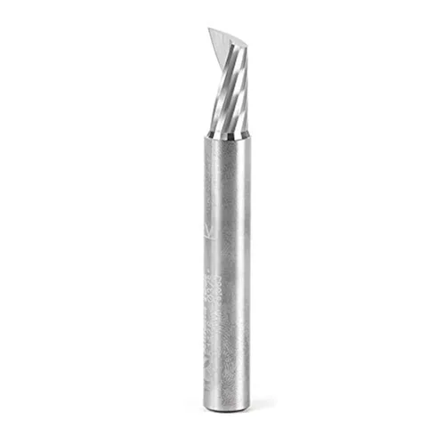 Vista 6 de Amana Tool - 51645 Carburo sólido CNC espiral 'O' sola flauta, corte de plástico 1/2 diámetro x 1
