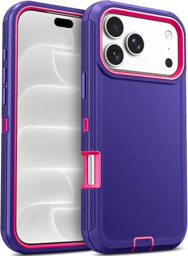 Vista 48 de Jelanry Funda para iPhone 15 5G de alta resistencia, protección resistente Negro