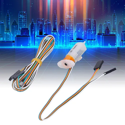 Vista 5 de Sensor de nivelación de impresora 3D, kit inteligente de sonda de nivelación de cama automática para Ender 3 Ender 5 CR10 PC 5V con terminales