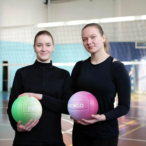 Vista 8 de Size 5 Volleyball Durable PU Leather, Indoor/Outdoor, Soft Control, Great Airtightness, Ideal for All Ages