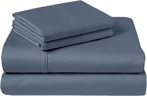 Vista 64 de NON Sticky cotton Juego de sábanas cortas de algodón egipcio de alta calidad para caravana, 4 piezas, bolsillo profundo de 12 pulgadas, suave, fácil