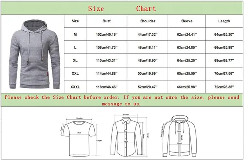 Vista 5 de Cropped Hoodie for Men Cotton Long Sleeve Lightweight Tops with Hood Print Graphic Loose Fit Athletic Pullover