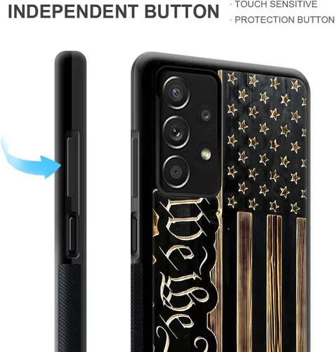 Vista 8 de DAIZAG Funda compatible con Samsung Galaxy A23, protección completa, a prueba de golpes, antiarañazos, funda de poliuretano termoplástico para Arte