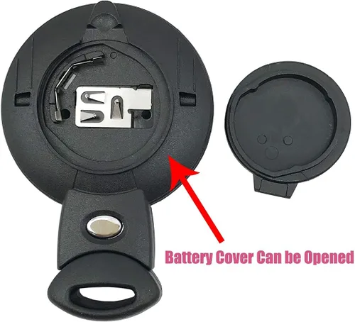 Vista 2 de Funda de repuesto para llavero inteligente BMW Mini Cooper (3 botones, negro, plástico y TPU, automóvil de pasajeros)