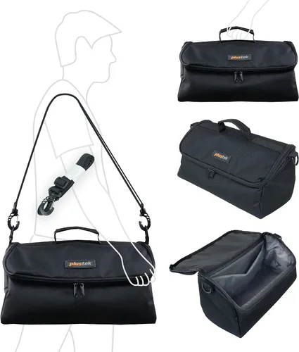 Vista 5 de plustek Estuche de transporte para escáner de documentos, a prueba de polvo, antiestático, protector y escáner, Fujitsu ScanSnap y Brother Document