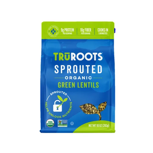 Vista 5 de TruRoots Arroz integral germinado orgánico, 14 onzas (paquete de 1)