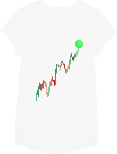 Vista 71 de Cute Stock Trading Design for Men Women Stock Market Trader T-Shirt Asphalt Grey